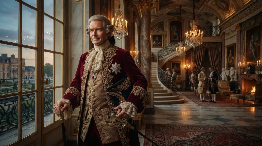 A wealthy, aristocratic person, historically named after costly attire.
