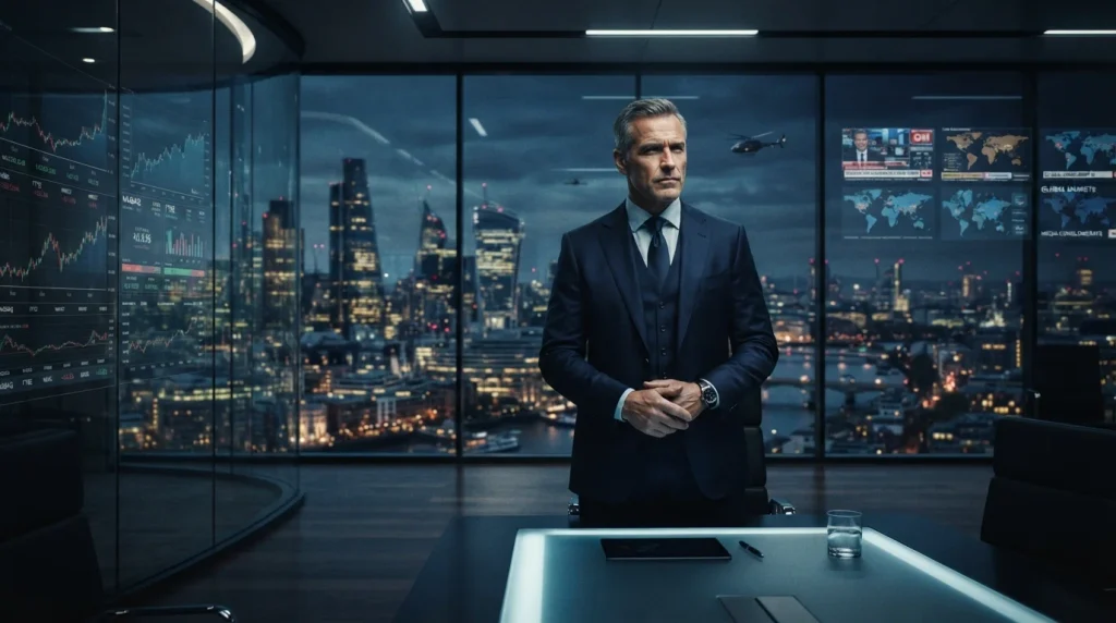 An important or powerful person, especially in business or media.