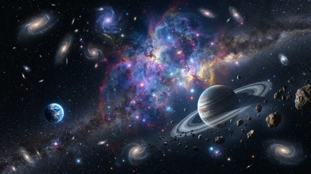 Celestial Wonders Across the Vast Universe