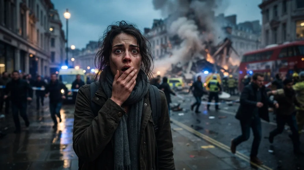 Complete emotional shock that prevents immediate belief in what happened.