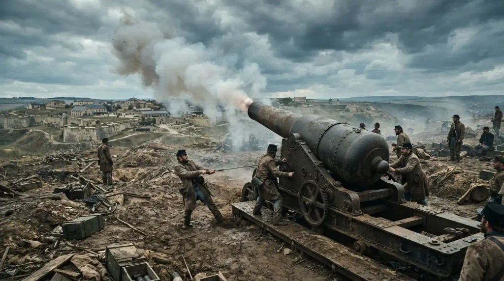 Powerful Cannon in Historical Warfare