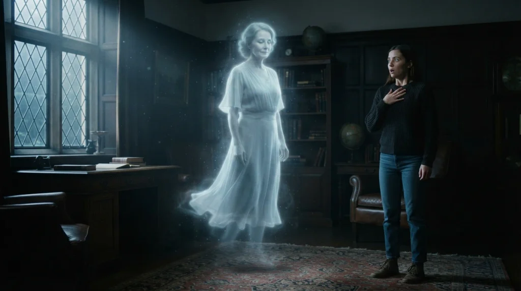  The disembodied spirit of a deceased person that appears to the living.