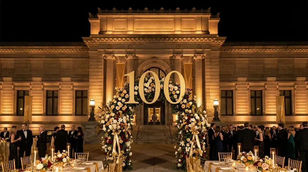 The hundredth anniversary of a significant event or building.