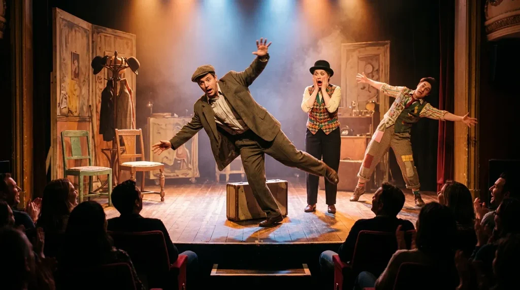 Comedy Through Physical Gags and Slapstick