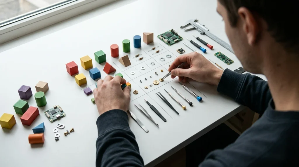 Configuration of Objects in Perfect Order