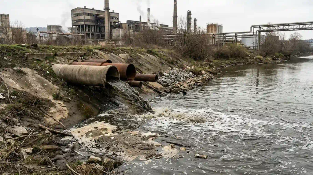 Contaminants in Industrial Wastewater and Rivers
